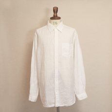 画像7: 90's GAP WHITE LINEN SHIRT (7)