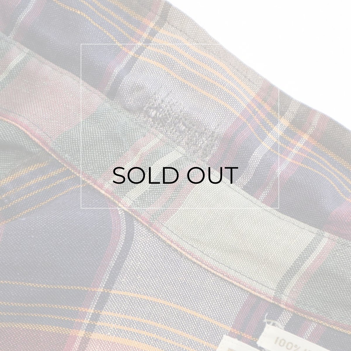 画像7: 〜90's BANANA REPUBLIC IRISH LINEN CHECK B/D SHIRT (7)