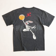 画像2: 90's NIKE COTTON W-PRINT S/S TEE "AIR JORDAN" "HARE JORDAN" (2)