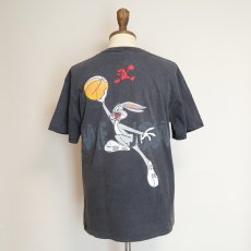 画像8: 90's NIKE COTTON W-PRINT S/S TEE "AIR JORDAN" "HARE JORDAN" (8)