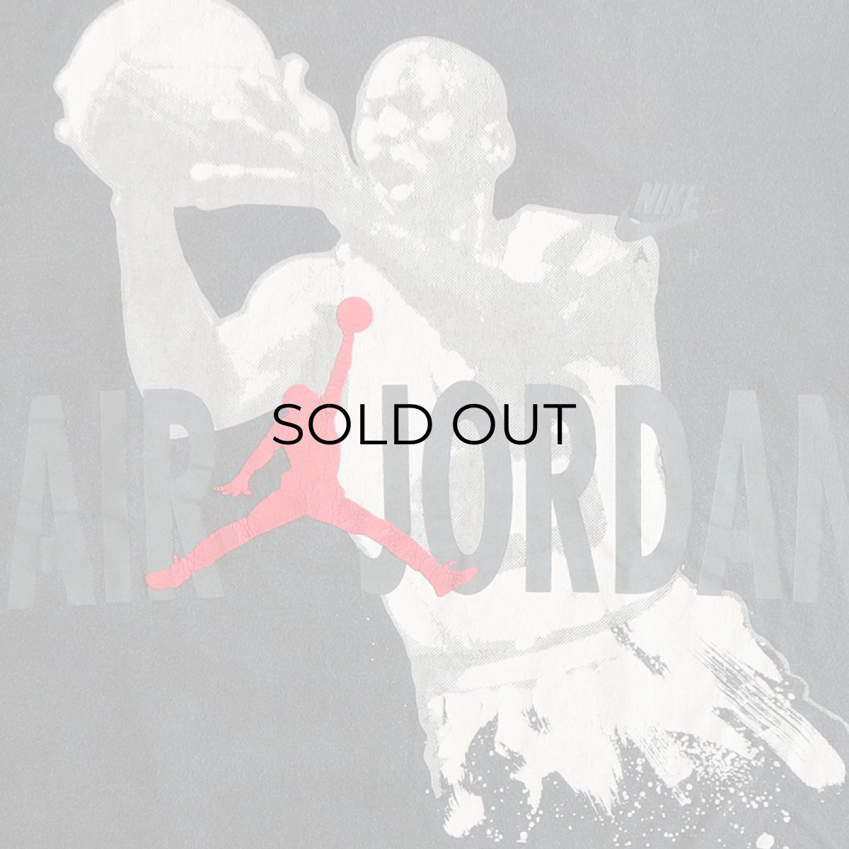 画像4: 90's NIKE COTTON W-PRINT S/S TEE "AIR JORDAN" "HARE JORDAN" (4)