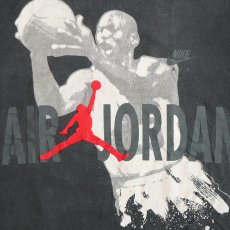 画像4: 90's NIKE COTTON W-PRINT S/S TEE "AIR JORDAN" "HARE JORDAN" (4)