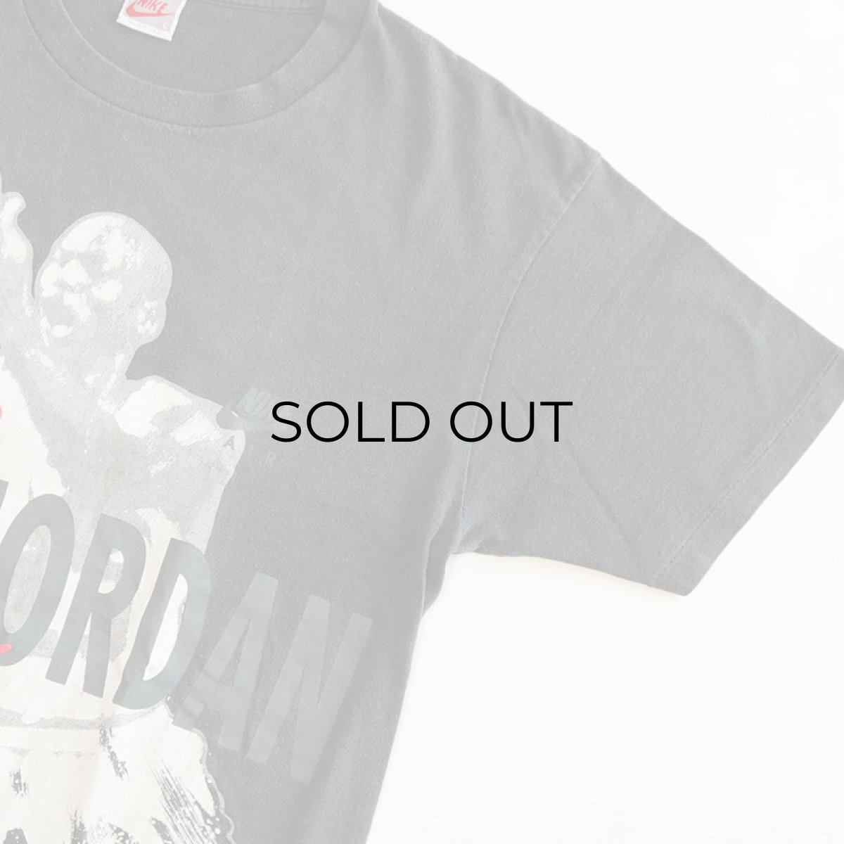 画像3: 90's NIKE COTTON W-PRINT S/S TEE "AIR JORDAN" "HARE JORDAN" (3)