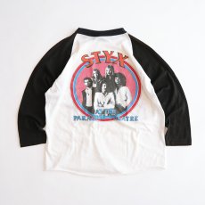 画像3: 80's UNKNOWN BRAND W-PRINT RAGLAN 3/4 SLEEVE ARTIST TEE "STYX" (3)