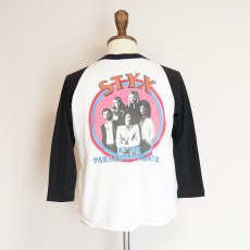 画像10: 80's UNKNOWN BRAND W-PRINT RAGLAN 3/4 SLEEVE ARTIST TEE "STYX" (10)