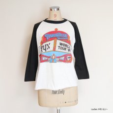 画像11: 80's UNKNOWN BRAND W-PRINT RAGLAN 3/4 SLEEVE ARTIST TEE "STYX" (11)