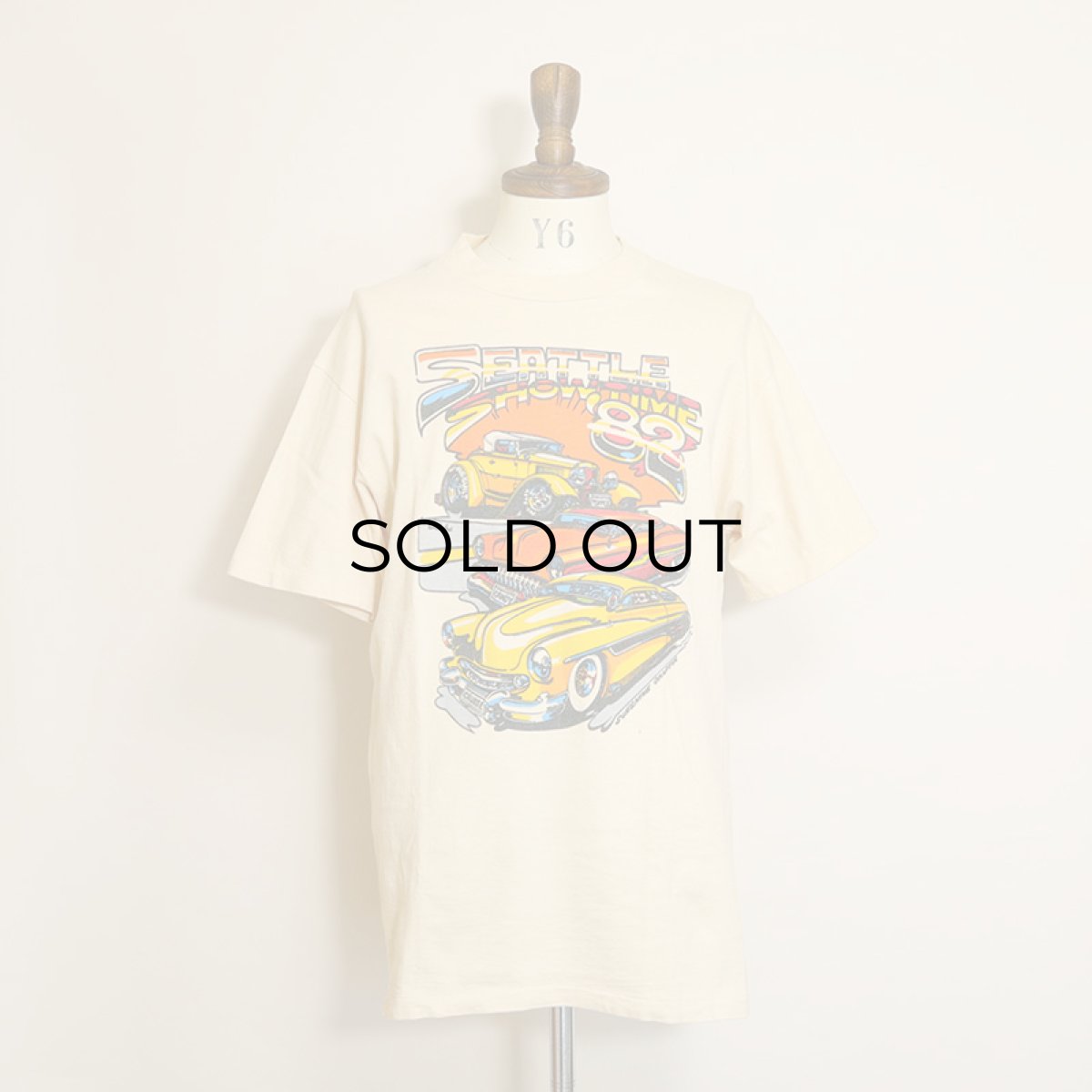 画像8: 80's Hanes COTTON PRINT S/S TEE "SEATTLE SHOWTIME '82" (8)