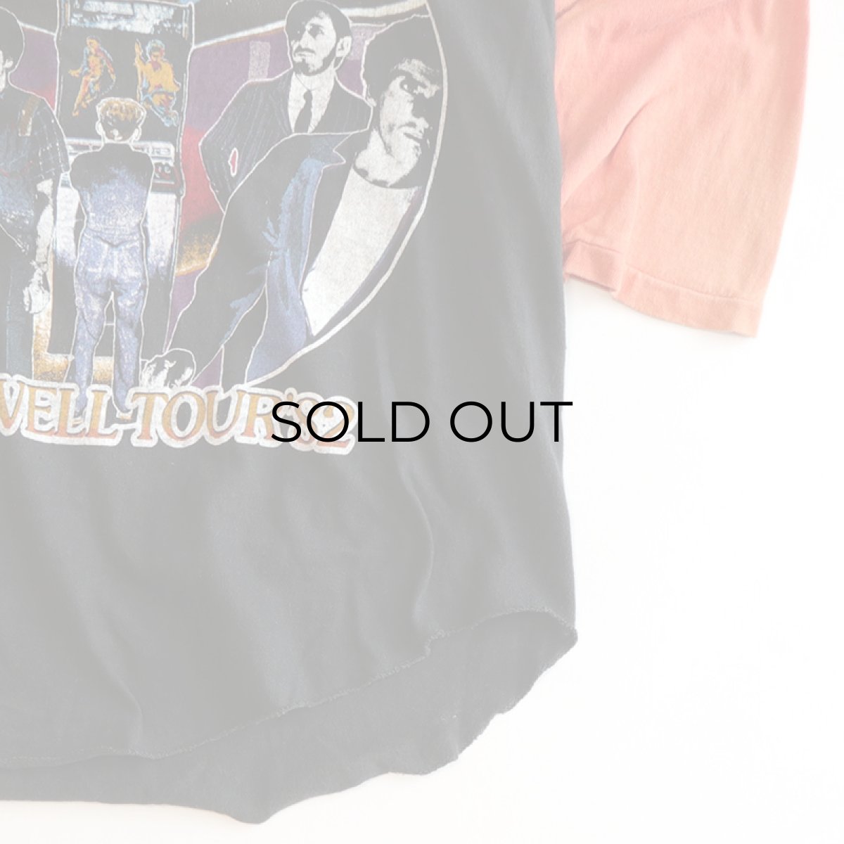 画像7: 70's-80's UNKNOWN BRAND PAKISTAN COTTON W-PRINT RAGLAN 3/4 SLEEVE ARTIST TEE "THE WHO FAREWELL TOUR '82" (7)