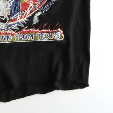 画像6: 70's-80's FANTASY PAKISTAN COTTON W-PRINT RAGLAN 3/4 SLEEVE ARTIST TEE "ZZ TOP" (6)