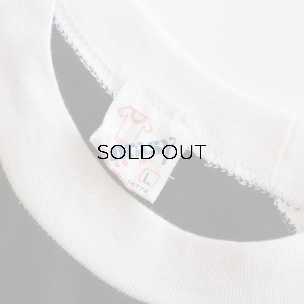 画像8: 70's-80's FANTASY PAKISTAN COTTON W-PRINT RAGLAN 3/4 SLEEVE ARTIST TEE "ZZ TOP" (8)