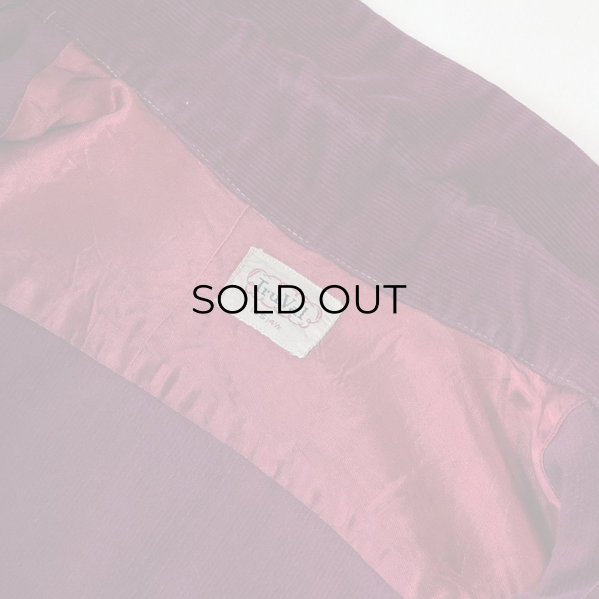 画像7: 50's Tru Val COTTON CORDUROY BOX SHIRT (7)