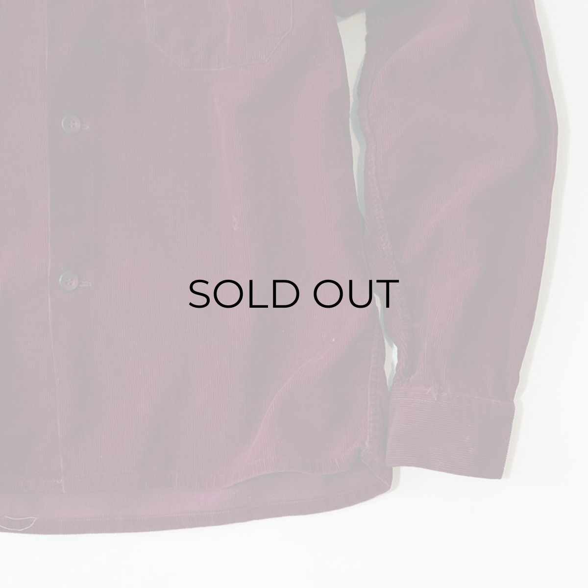 画像4: 50's Tru Val COTTON CORDUROY BOX SHIRT (4)