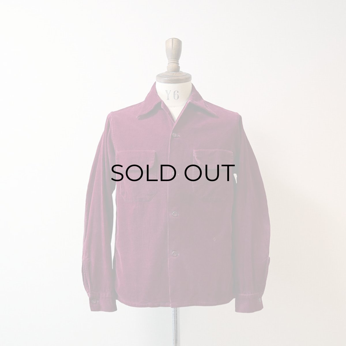 画像11: 50's Tru Val COTTON CORDUROY BOX SHIRT (11)