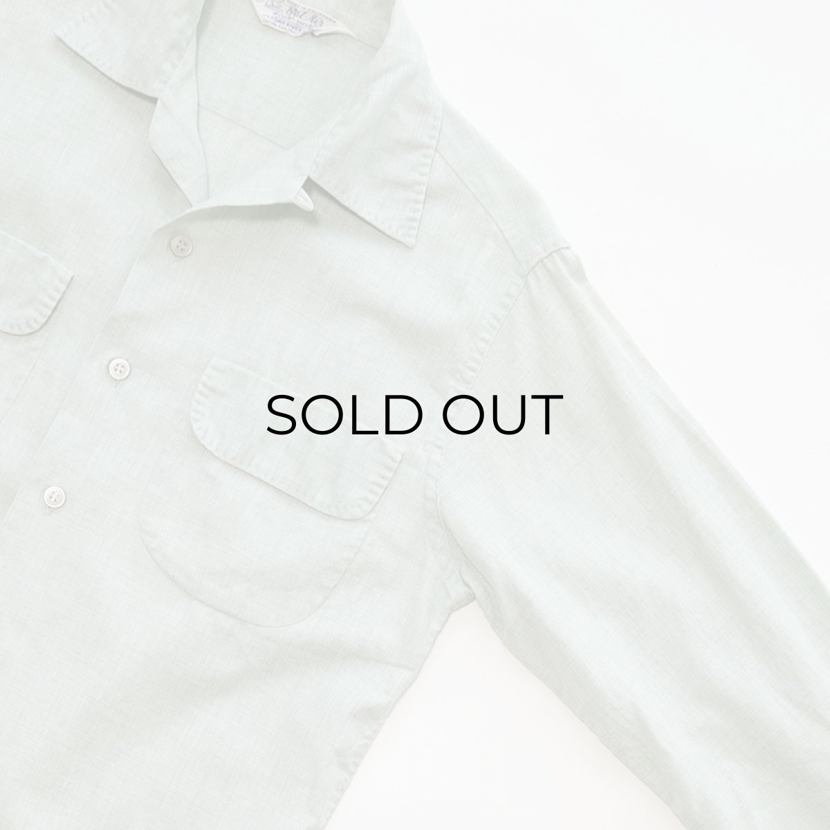 画像3: 50's Bel-Air "DAN RIVER FABLIC" COTTON BOX SHIRT (3)