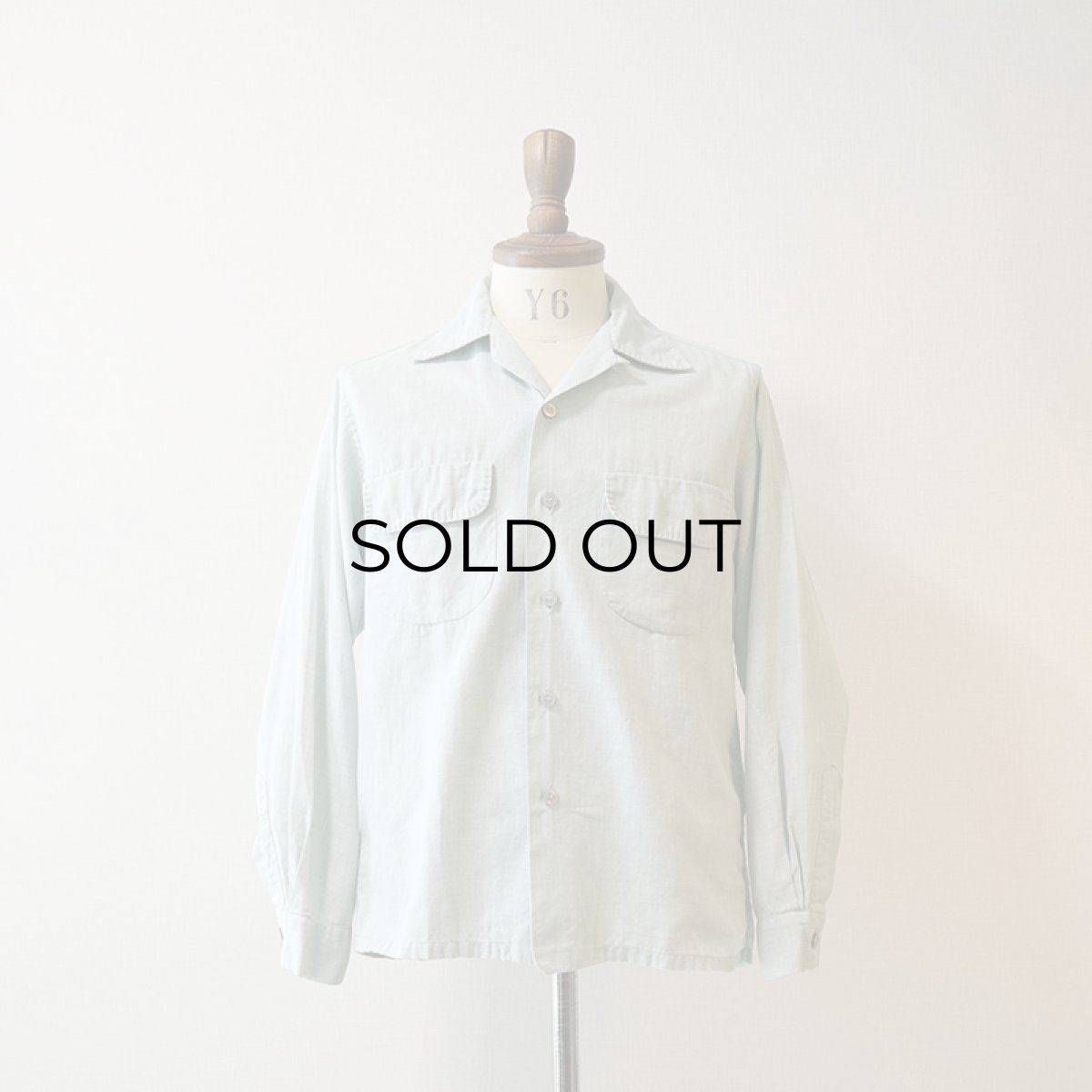 画像8: 50's Bel-Air "DAN RIVER FABLIC" COTTON BOX SHIRT (8)