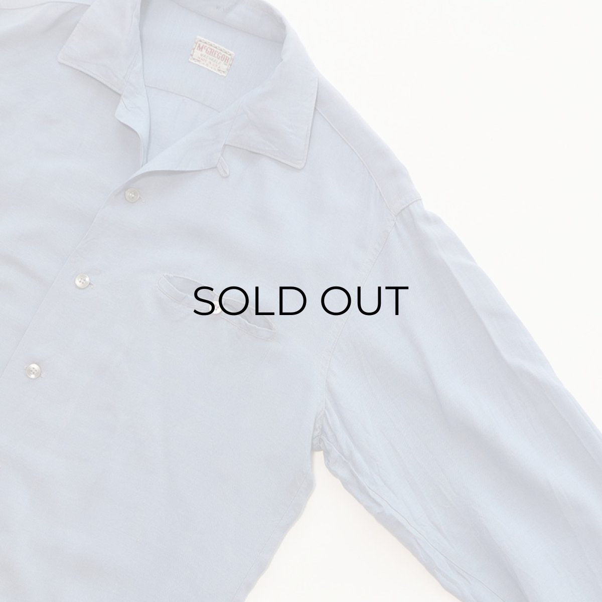 画像3: 〜60's McGREGOR RAYON LONG TAIL BOX SHIRT (3)