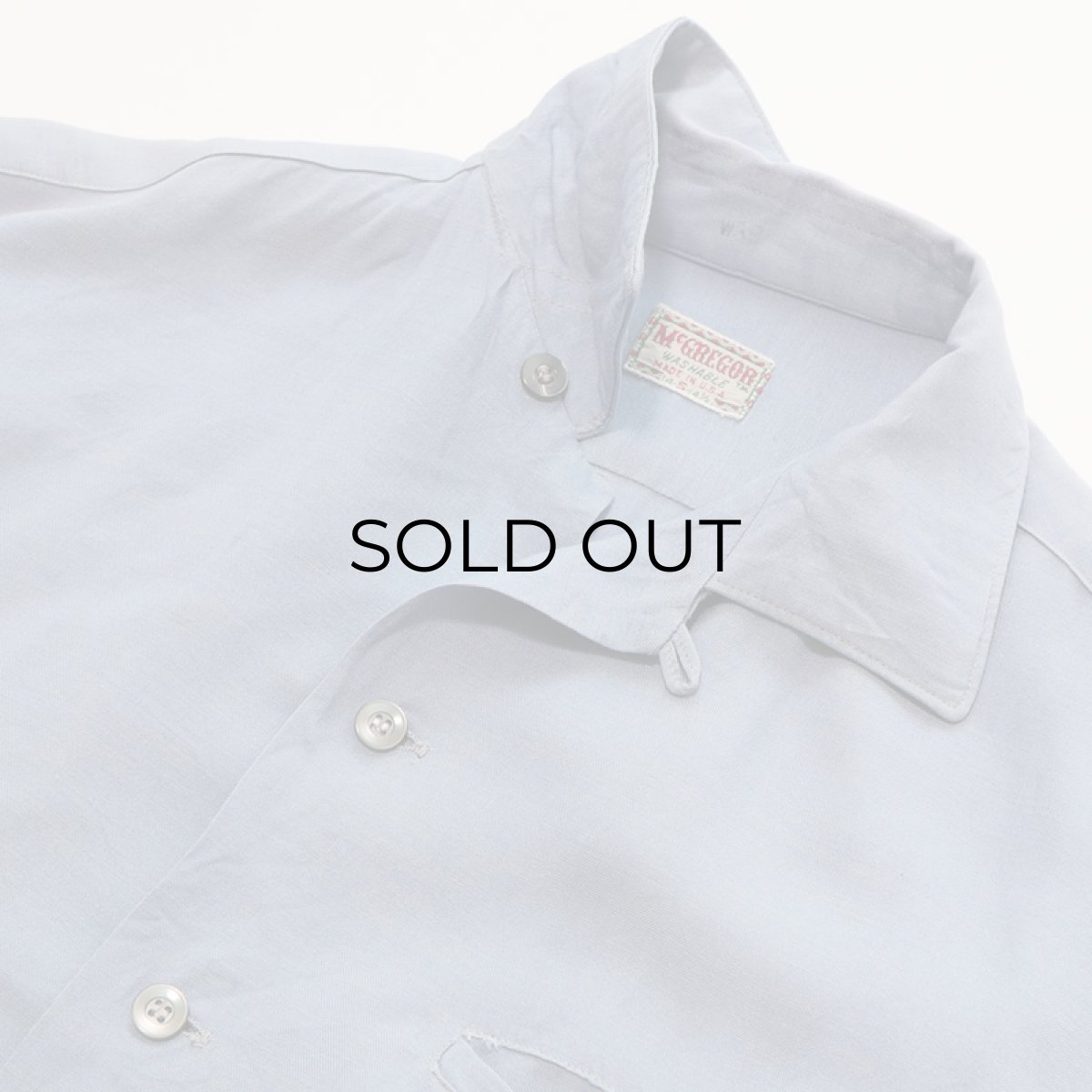 画像5: 〜60's McGREGOR RAYON LONG TAIL BOX SHIRT (5)