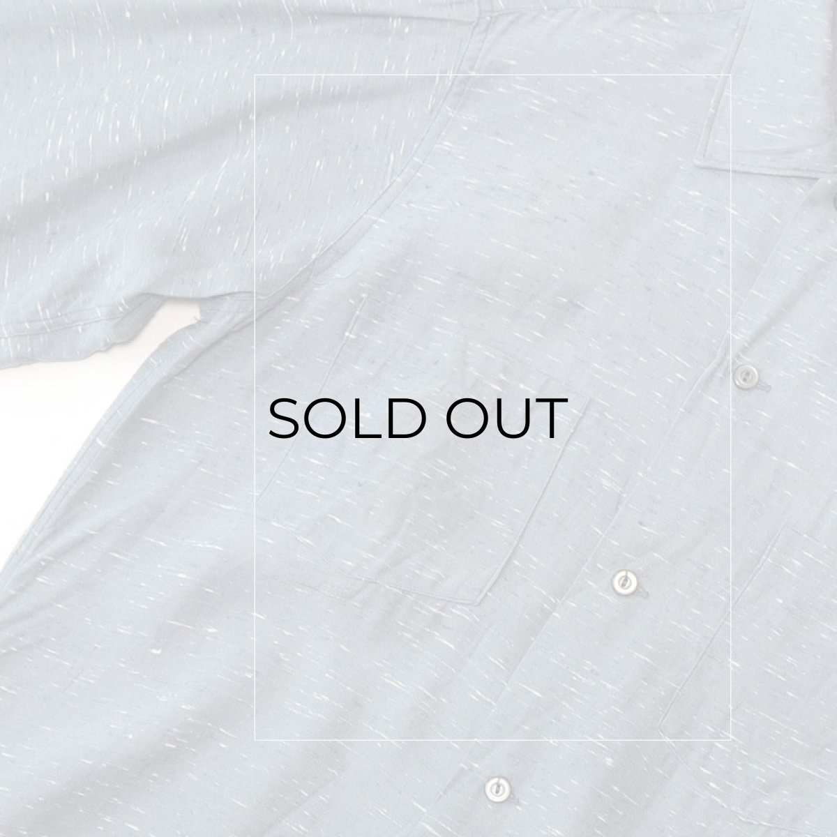 画像8: 〜60's Amberley SILK BOX SHIRT (8)