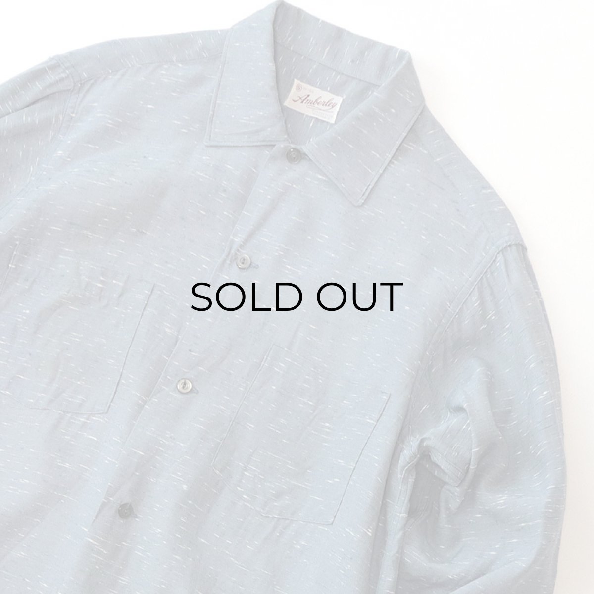 画像3: 〜60's Amberley SILK BOX SHIRT (3)