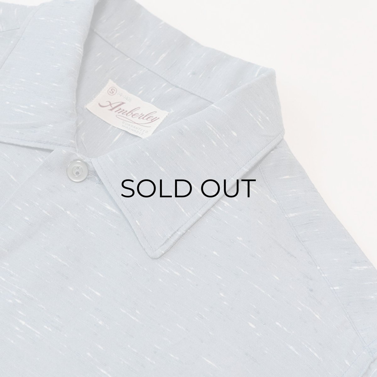 画像4: 〜60's Amberley SILK BOX SHIRT (4)