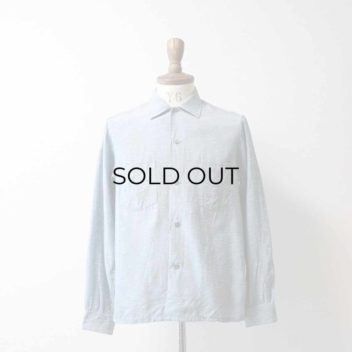 画像9: 〜60's Amberley SILK BOX SHIRT (9)