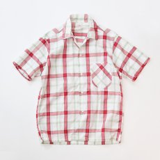 画像1: 60's J.C. PENNEY COTTON CHECK S/S BOX SHIRT (1)