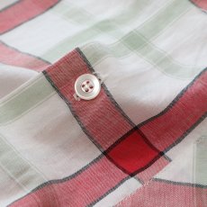 画像7: 60's J.C. PENNEY COTTON CHECK S/S BOX SHIRT (7)