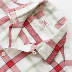 画像6: 60's J.C. PENNEY COTTON CHECK S/S BOX SHIRT (6)