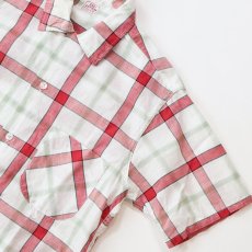 画像4: 60's J.C. PENNEY COTTON CHECK S/S BOX SHIRT (4)