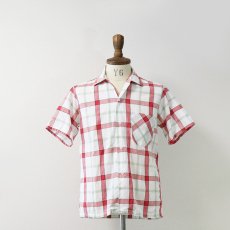 画像8: 60's J.C. PENNEY COTTON CHECK S/S BOX SHIRT (8)