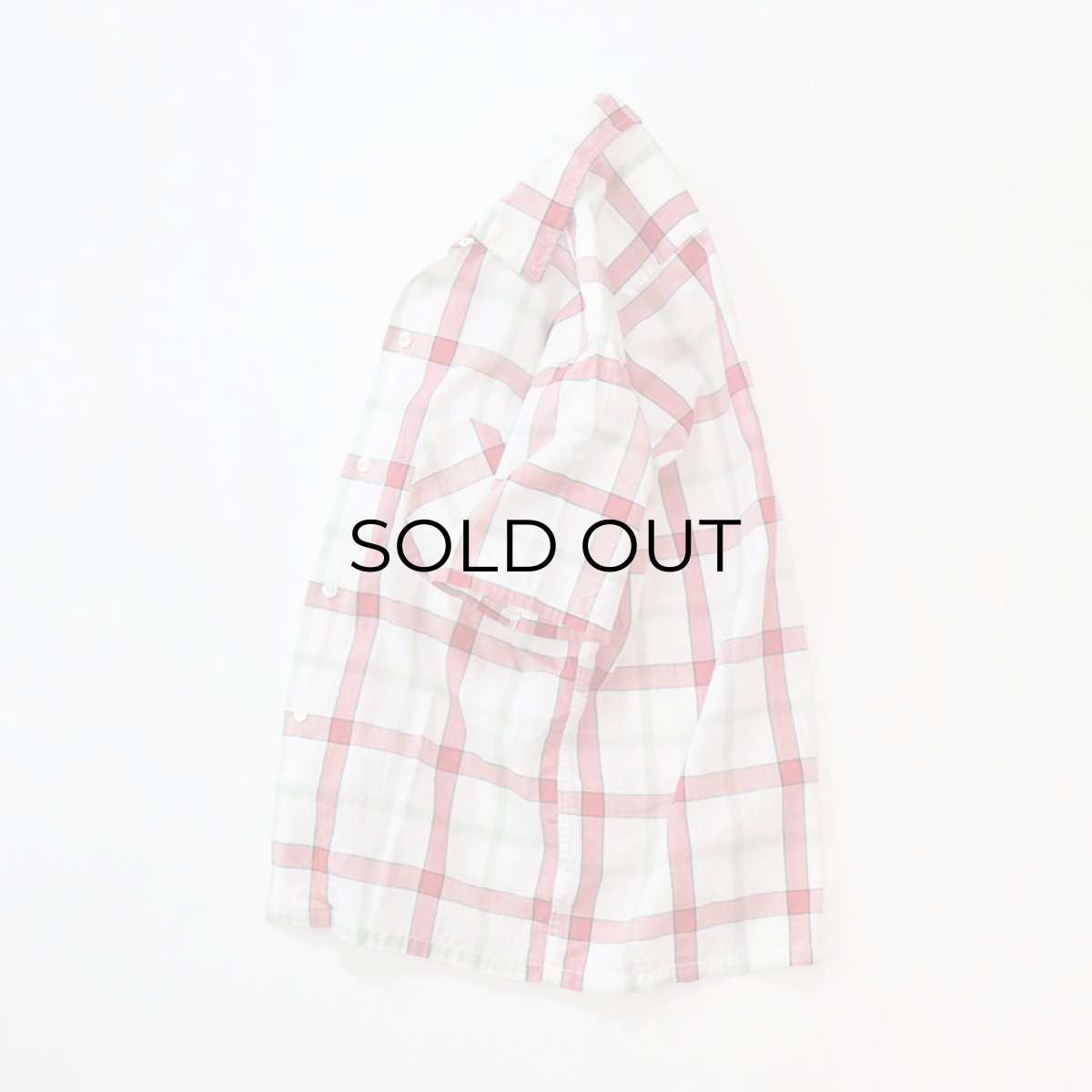 画像2: 60's J.C. PENNEY COTTON CHECK S/S BOX SHIRT (2)