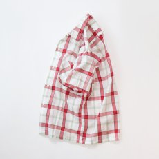 画像2: 60's J.C. PENNEY COTTON CHECK S/S BOX SHIRT (2)