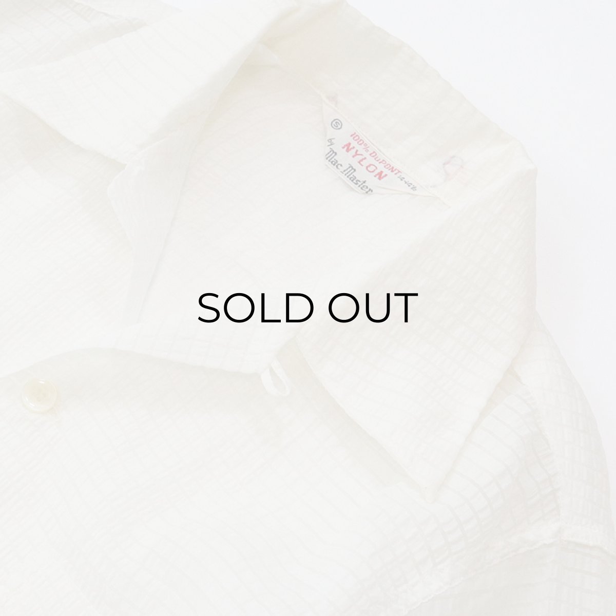画像4: 〜50's Mac Master NYLON SEERSUCKER BOX SHIRT (4)