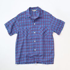 画像1: 50's TERRACE CLUB COTTON CHECK S/S BOX SHIRT (1)