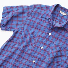 画像4: 50's TERRACE CLUB COTTON CHECK S/S BOX SHIRT (4)