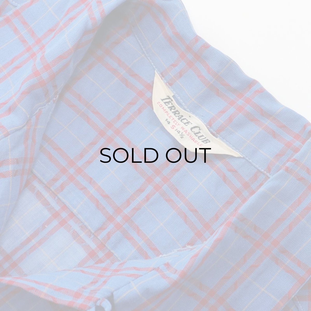 画像6: 50's TERRACE CLUB COTTON CHECK S/S BOX SHIRT (6)