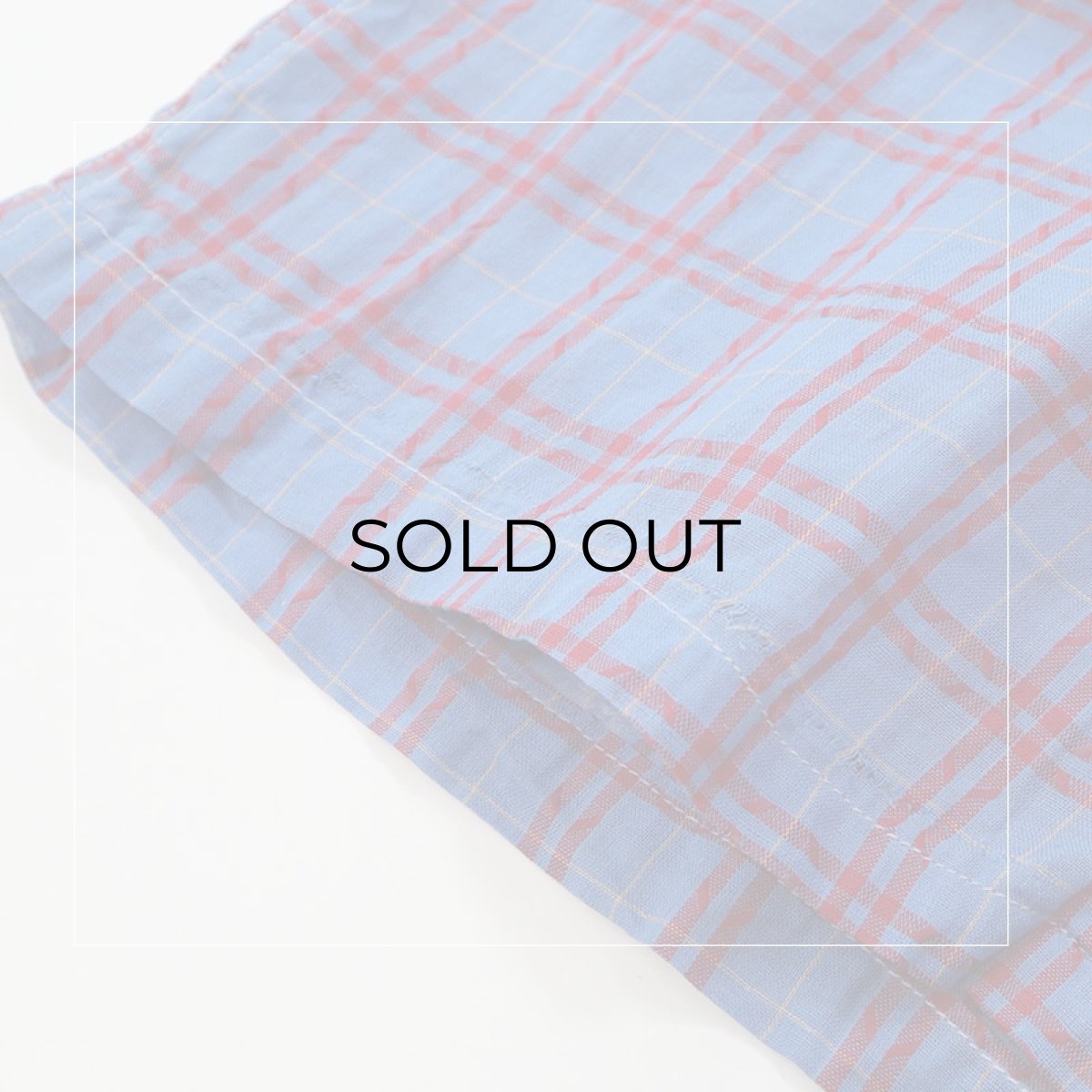 画像8: 50's TERRACE CLUB COTTON CHECK S/S BOX SHIRT (8)