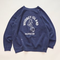 画像5: 70's UNKNOWN BRAND PRINT CREW NECK SWEAT "WHIDBAY ISLAND" (5)