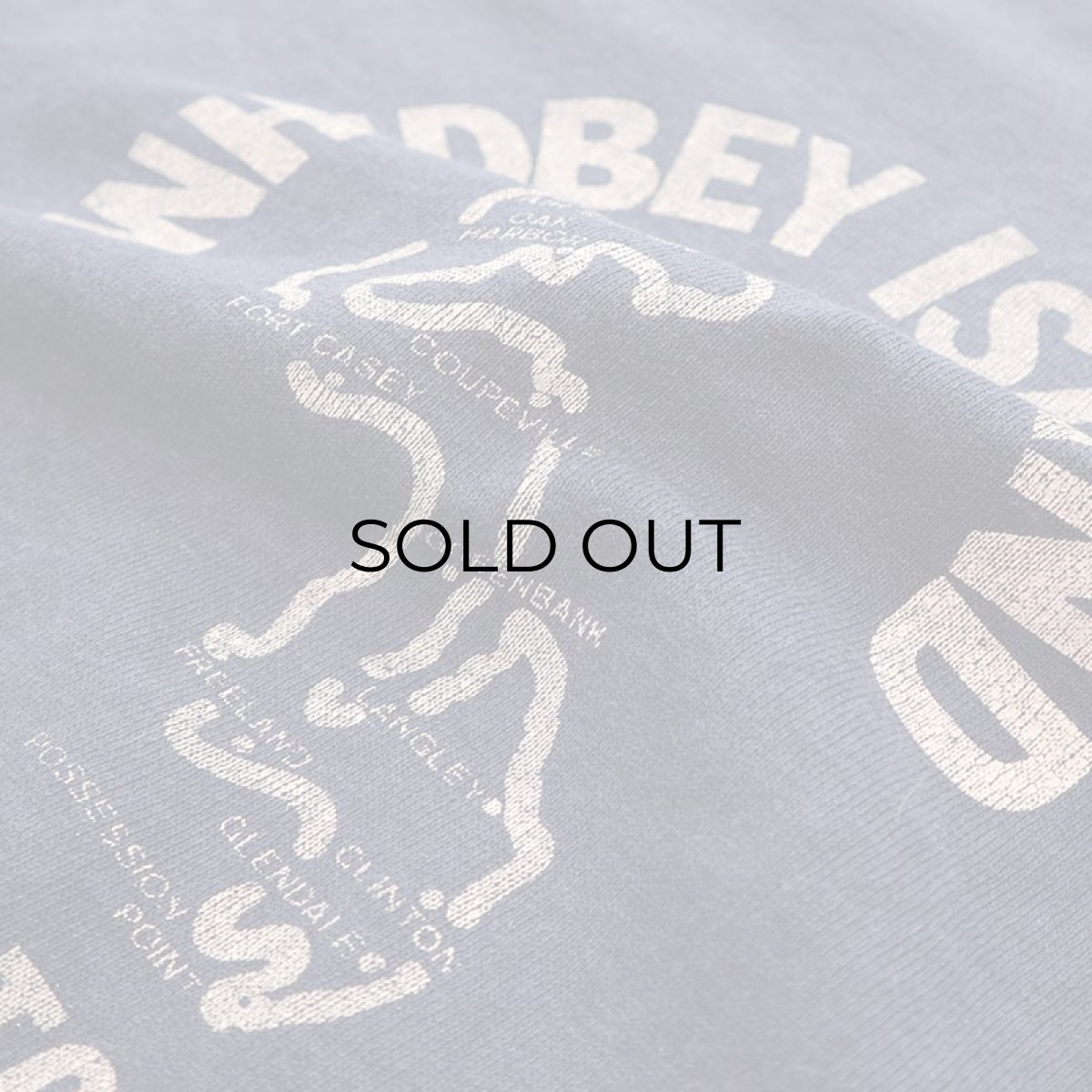 画像9: 70's UNKNOWN BRAND PRINT CREW NECK SWEAT "WHIDBAY ISLAND" (9)