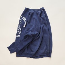 画像6: 70's UNKNOWN BRAND PRINT CREW NECK SWEAT "WHIDBAY ISLAND" (6)