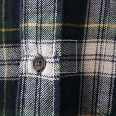 画像10: 〜00's GAP COTTON CHECK FLANNEL B/D SHIRT (10)