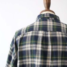 画像7: 〜00's GAP COTTON CHECK FLANNEL B/D SHIRT (7)