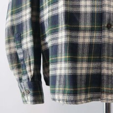 画像6: 〜00's GAP COTTON CHECK FLANNEL B/D SHIRT (6)