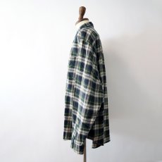 画像2: 〜00's GAP COTTON CHECK FLANNEL B/D SHIRT (2)