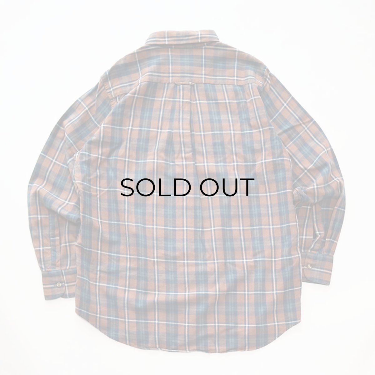 画像2: 80's Woolrich COTTON WOOL CHECK FLANNEL SHIRT (2)