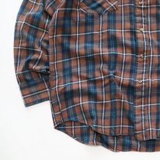 画像4: 80's Woolrich COTTON WOOL CHECK FLANNEL SHIRT (4)