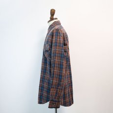 画像9: 80's Woolrich COTTON WOOL CHECK FLANNEL SHIRT (9)