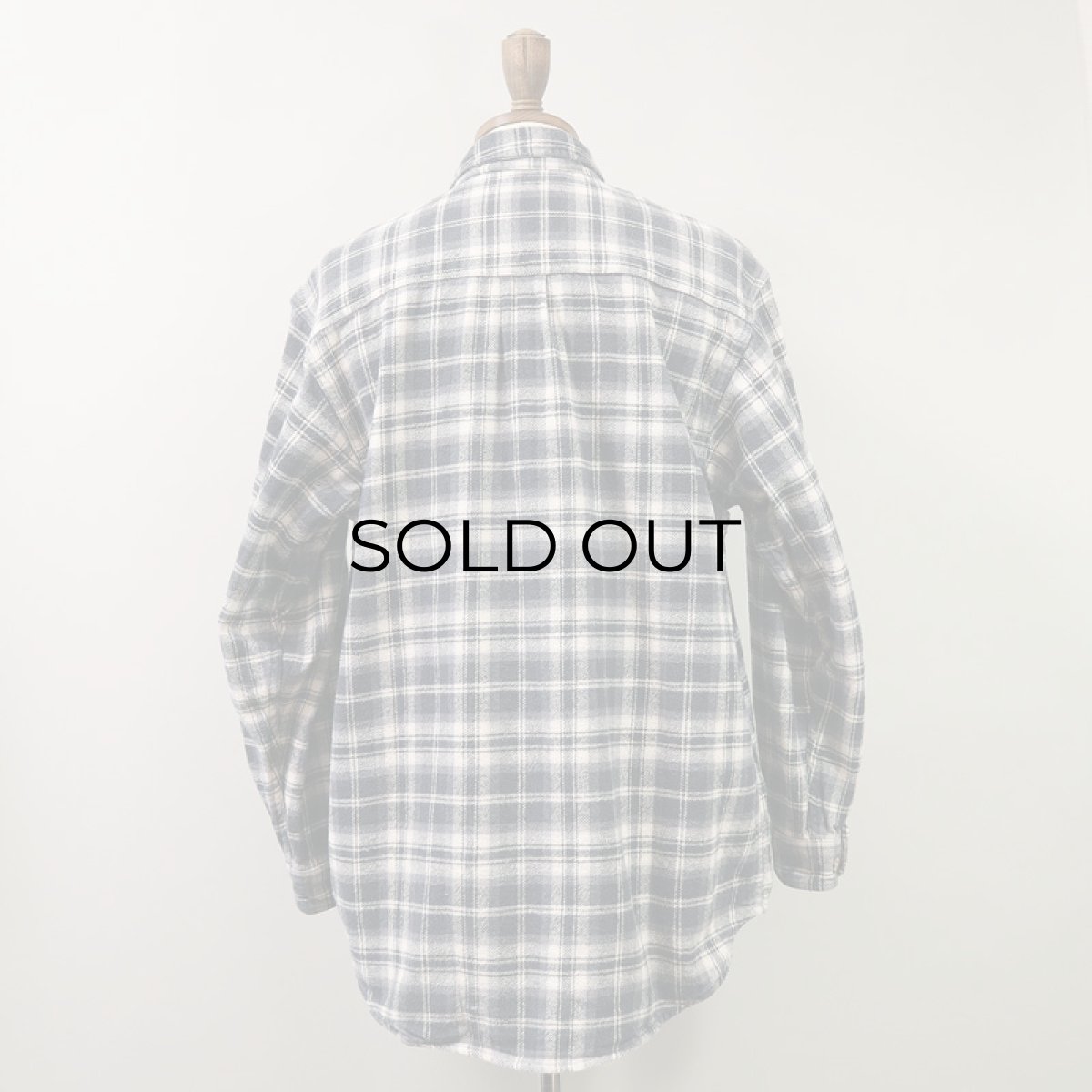 画像3: FIELD & STREAM COTTON CHECK HEAVY FLANNEL SHIRT (3)