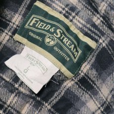 画像8: FIELD & STREAM COTTON CHECK HEAVY FLANNEL SHIRT (8)