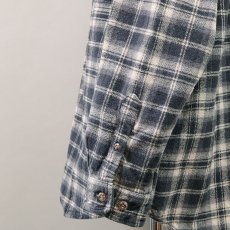 画像6: FIELD & STREAM COTTON CHECK HEAVY FLANNEL SHIRT (6)